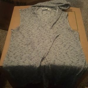 Girls Stripe Kimono w/ Hood